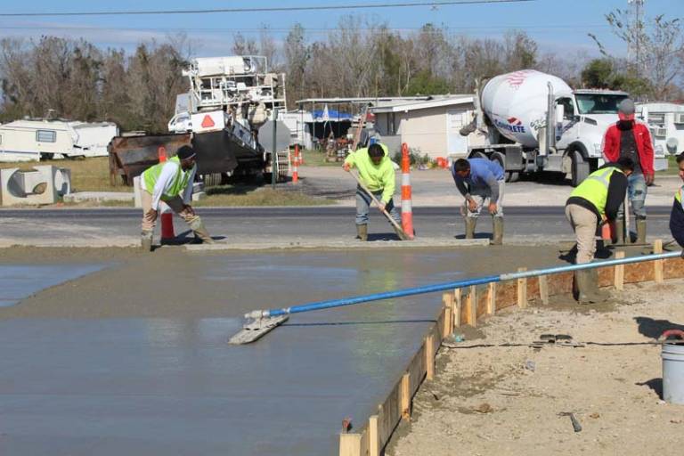 Cement work